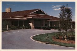 Crosslands Front Entrance Postcard