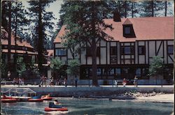 Lake Arrowhead Village Roadside Tony Kerst Postcard Postcard Postcard