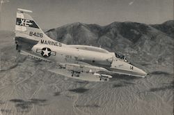 McDonnel-Douglas A-4M "Skyhawk" Attack Aircraft Postcard Postcard Postcard