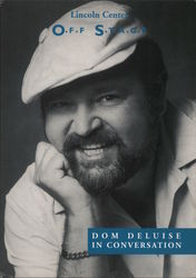 Lincoln Center Dom Deluise In Conversation Postcard