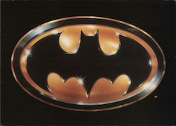 Batman Movie and Television Advertising Postcard Postcard Postcard