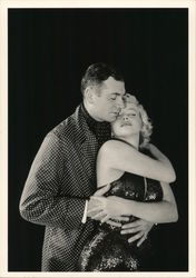 Marilyn Monroe & Laurence Olivier Postcard