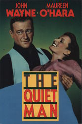 The Quiet Man John Wayne Maureen O'Hara Movie and Television Advertising Postcard Postcard Postcard