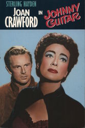 Johnny Guitar with Joan Crawford Movie and Television Advertising Postcard Postcard Postcard