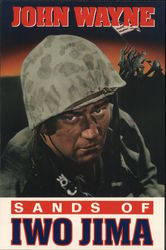 Sands of Iwo Jima Movie and Television Advertising Postcard Postcard Postcard