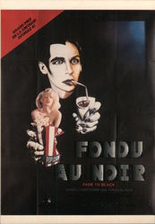 Fondu au Noir Postcard