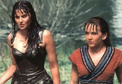 Xena and Gabrielle Postcard