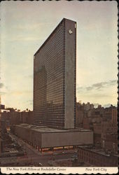 The New York Hilton at Rockefeller Center Postcard