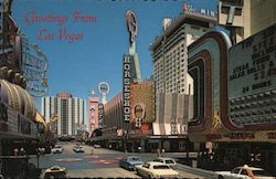 Downtown Las Vegas Nevada Postcard Postcard Postcard