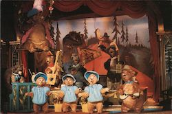 Country Bear Curtain Call, Walt Disney World Postcard