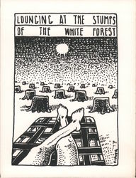 Lounging at the Stumps of the White Forest Cartoons M. Fisher Postcard Postcard Postcard