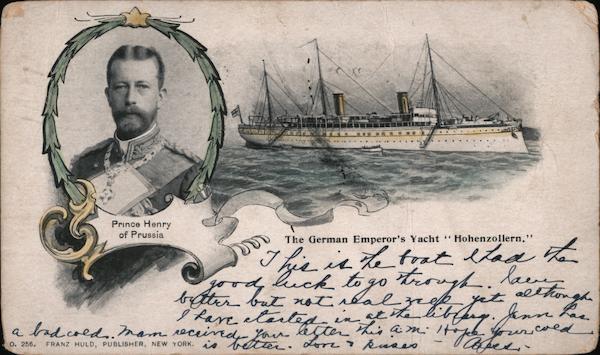 Prince Henry of Prussia Royalty Postcard