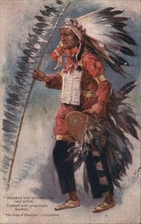 The Song of Hiawatha - Longfellow Native Americana J.F. Postcard Postcard Postcard