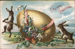 Easter Greeting Postcard