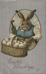 Easter Greetings Postcard