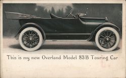 New Overland Model 83B Touring Car Cars Postcard Postcard Postcard