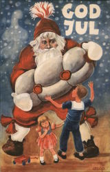 God Jul Postcard