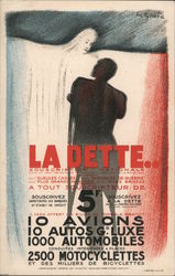 La Dette... Postcard