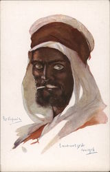 Arab Man Postcard