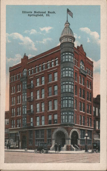 illinois-national-bank-springfield-il-postcard