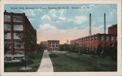 Kodak Park, Entrance to Works, Eastman Kodak Co. Postcard