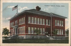 Lindsey School Postcard