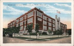 Second Largest High School in U.S. Tulsa, OK Postcard Postcard Postcard