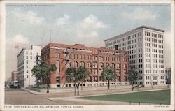 Topeka's Million Dollar Block Postcard