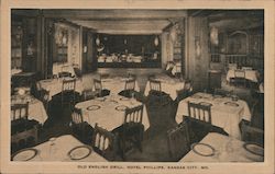 Old English Grill, Hotel Phillips Postcard