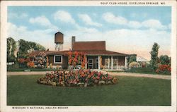 Golf Club House Postcard