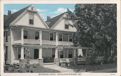 Woodbine Hotel Excelsior Springs, MO Postcard Postcard Postcard