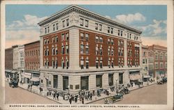 Warren National Bank Postcard