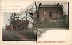 The House the General Built for His Mother - Boyhood home of Gen. Phil. Sheridan. Postcard