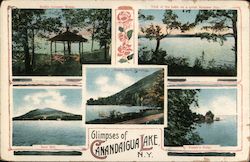 Glimpses of Canandaigua Lake, N.Y. Multi Views Postcard Postcard Postcard