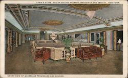 Loew;s State, The $5,000,000 Theatre, South View of Mezzanine Promenade and Lounge New York, NY Postcard Postcard Postcard