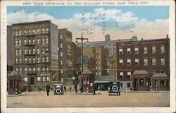 New York Entrance to the Holland Tubes New York City, NY Postcard Postcard Postcard